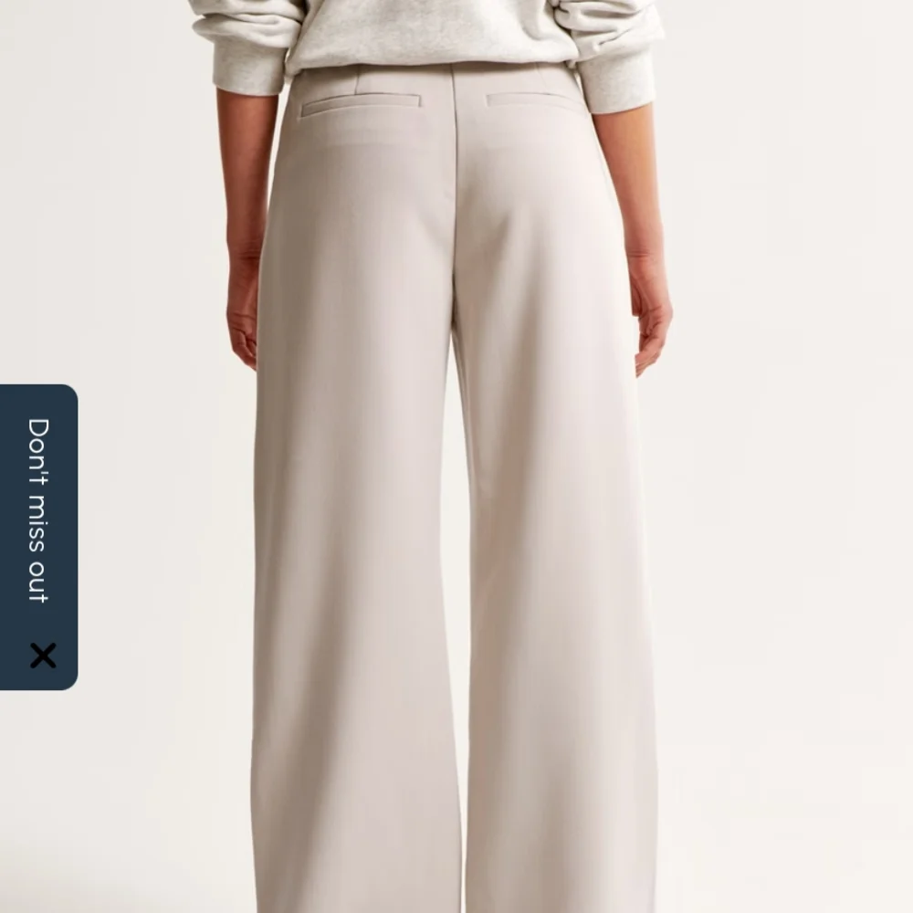A&F Sloane Wide Leg Trousers - Picture 4 of 7
